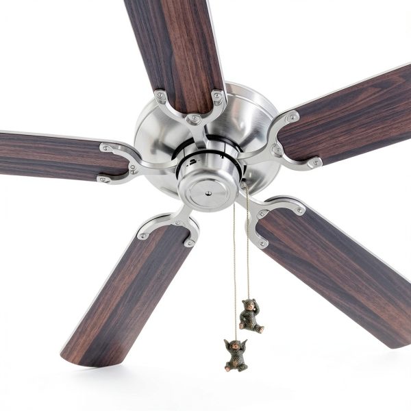 Black Bear Ceiling Fan Pull Chain Rustic Decor Wildlife-6