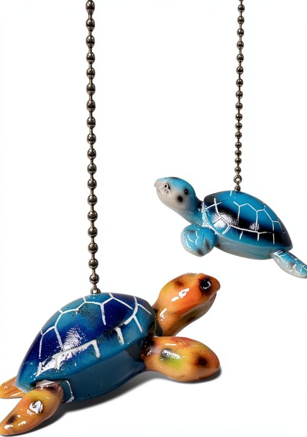Nautical Ceiling Fan Pull Chain Ornament BestGiftEver Turtle-0