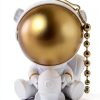 Hyamass Ceiling Fan Pull Chain Gold Spaceman Rocket Charm-4