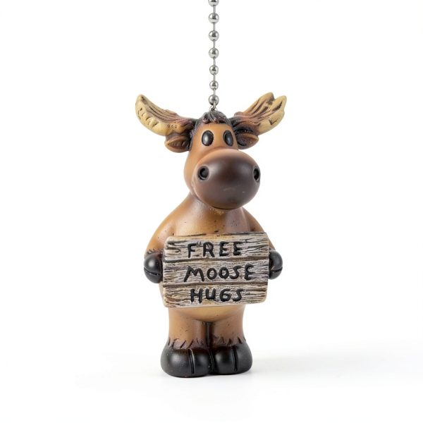 Marco Ceiling Fan Pull Chain Moose Ornament Rustic Decor-2