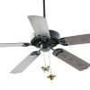MTLEE Bronze Copper Butterfly Fan Pull Chain Retro Style-4