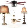 Ceiling Fan Pull Chain Ornaments Gold Ball UTALIND-6