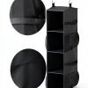 Hanging Shoe Organizer Sleeping Lamb Foldable Closet Storage-4
