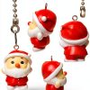 OMYZERO Ceiling Fan Pull Chain Art Deco Resin Santa Ornament-3