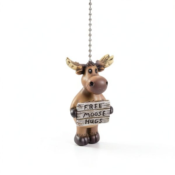 Marco Ceiling Fan Pull Chain Moose Ornament Rustic Decor-4