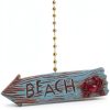 Ceiling Fan Pull Chain Ornament Gold Modern 3D Resin Design-0