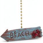 Ceiling Fan Pull Chain Ornament Gold Modern 3D Resin Design-0