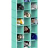 Hanging Shoe Organizer Simple Houseware 24-Section Fabric-0