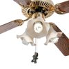 Black Bear Ceiling Fan Pull Chain Rustic Decor Wildlife-5