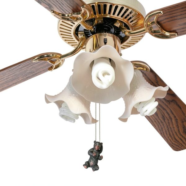 Black Bear Ceiling Fan Pull Chain Rustic Decor Wildlife-5