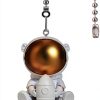 Hyamass Ceiling Fan Pull Chain Gold Spaceman Rocket Charm-0