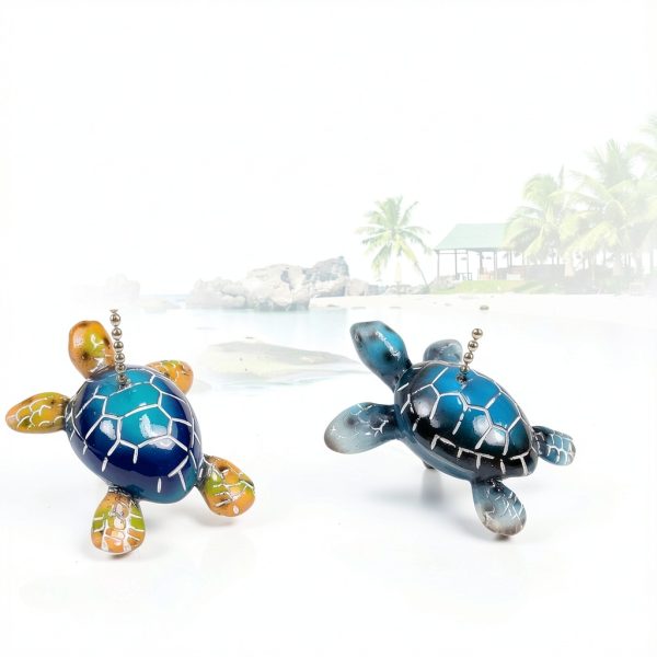 Nautical Ceiling Fan Pull Chain Ornament BestGiftEver Turtle-1