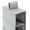 Amazon Basics Hanging Shoe Organizer Collapsible 8 Tier-4