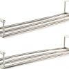 HGZBS Hanging Shelf Expandable Stainless Steel Closet-0