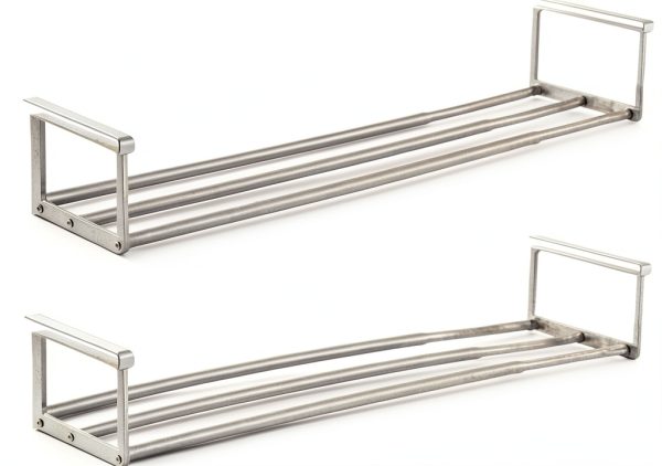 HGZBS Hanging Shelf Expandable Stainless Steel Closet-0