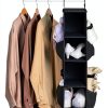 Hanging Shoe Organizer Sleeping Lamb Foldable Closet Storage-1