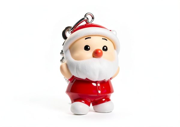 OMYZERO Ceiling Fan Pull Chain Art Deco Resin Santa Ornament-1