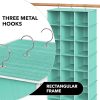 Hanging Shoe Organizer Simple Houseware 24-Section Fabric-5
