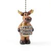 Marco Ceiling Fan Pull Chain Moose Ornament Rustic Decor-1