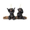 Black Bear Ceiling Fan Pull Chain Rustic Decor Wildlife-1