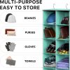 Hanging Shoe Organizer Simple Houseware 24-Section Fabric-6