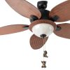 Black Bear Ceiling Fan Pull Chain Rustic Decor Wildlife-4
