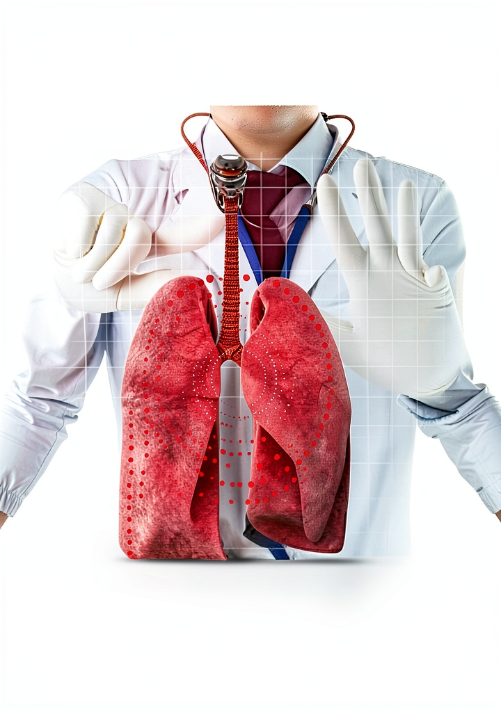 Kindle Respiratory Therapy Guide on a medical student's desk