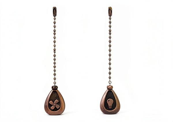 Ceiling Fan Pull Chain Extender SmoTecQ Rustic-3