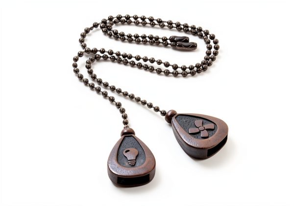 Ceiling Fan Pull Chain Extender SmoTecQ Rustic-2