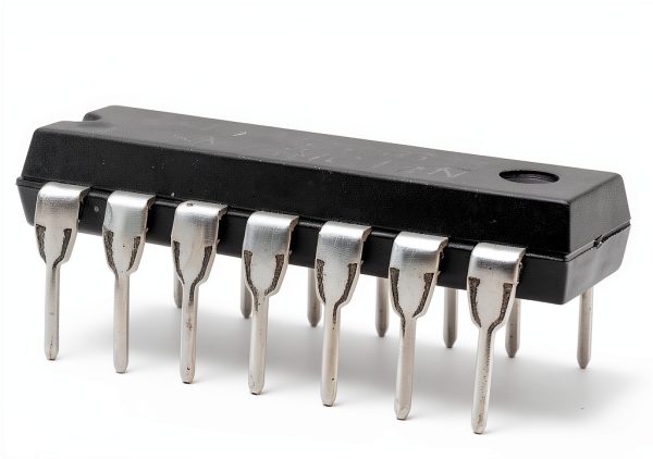 SN74HC14N 74HC14 Hex Schmitt-Trigger Inverters DIP-14 IC & DIP Sockets Machined Round Contact Pins Holes Pitch 2.54mm DIP 14 Breadboard-Friendly (Pack of 6)-4