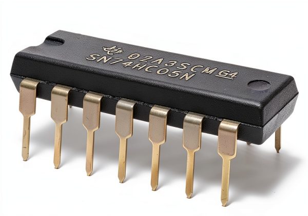 SN74HC05N TI Inverter IC DIP-14 with Open-Drain Outputs Pack of 10-3