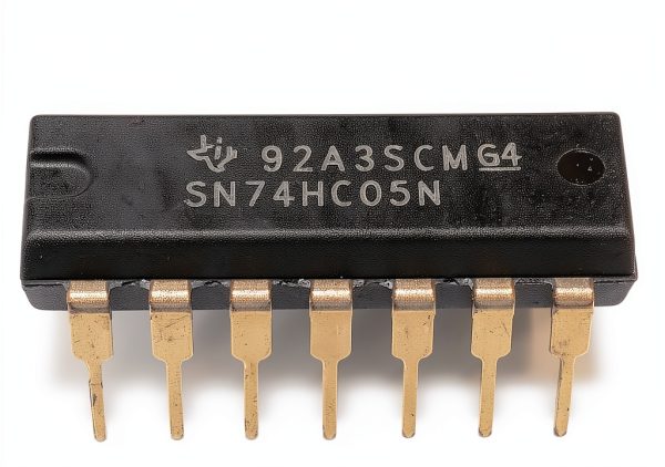 SN74HC05N TI Inverter IC DIP-14 with Open-Drain Outputs Pack of 10-1