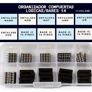 48pcs 6 Types Circuit Kit – KSOPUERT Low‑Power 74LSxx Logic ICs-0