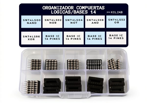 48pcs 6 Types Circuit Kit – KSOPUERT Low‑Power 74LSxx Logic ICs-0