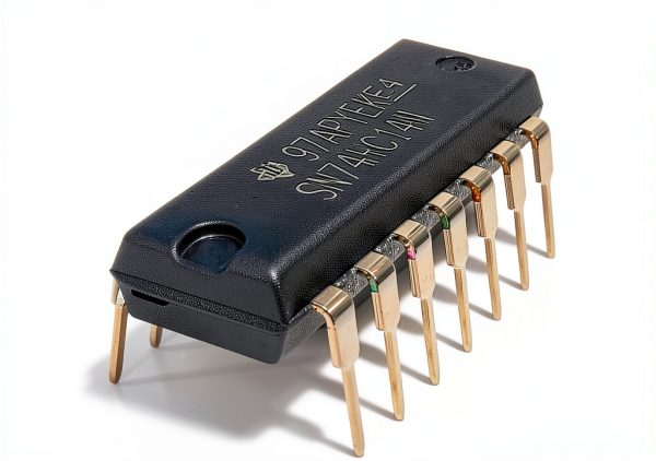 SN74HC14N TI Hex Schmitt-Trigger Inverter DIP-14 Pack of 5 Low Power-0