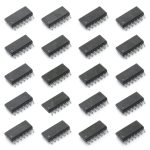74HC14D Inverting Schmitt Trigger 20pcs Bridgold SOIC-14 25mA 76-Input-0
