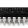SN74HC14N 74HC14 Hex Schmitt-Trigger Inverters DIP-14 IC & DIP Sockets Machined Round Contact Pins Holes Pitch 2.54mm DIP 14 Breadboard-Friendly (Pack of 6)-5