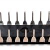 SN74HC14N 74HC14 Hex Schmitt-Trigger Inverters DIP-14 IC & DIP Sockets Machined Round Contact Pins Holes Pitch 2.54mm DIP 14 Breadboard-Friendly (Pack of 6)-3