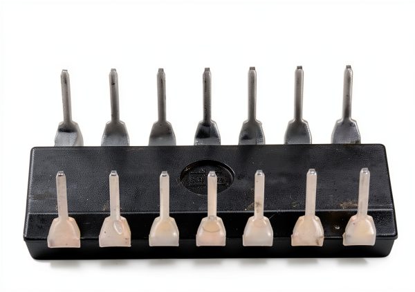 SN74HC14N 74HC14 Hex Schmitt-Trigger Inverters DIP-14 IC & DIP Sockets Machined Round Contact Pins Holes Pitch 2.54mm DIP 14 Breadboard-Friendly (Pack of 6)-3