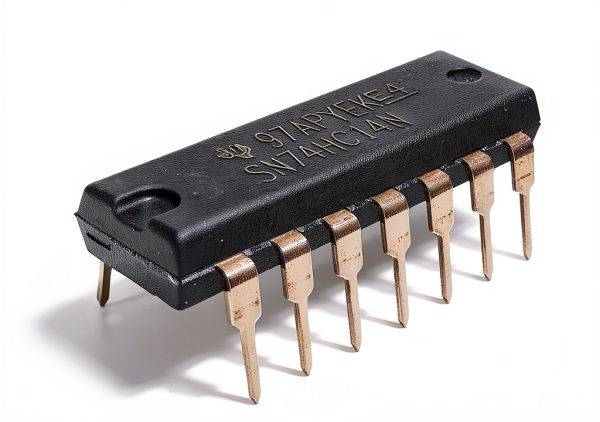 SN74HC14N TI 74HC14 Hex Schmitt Trigger Inverter IC DIP 14 Pack of 10-3