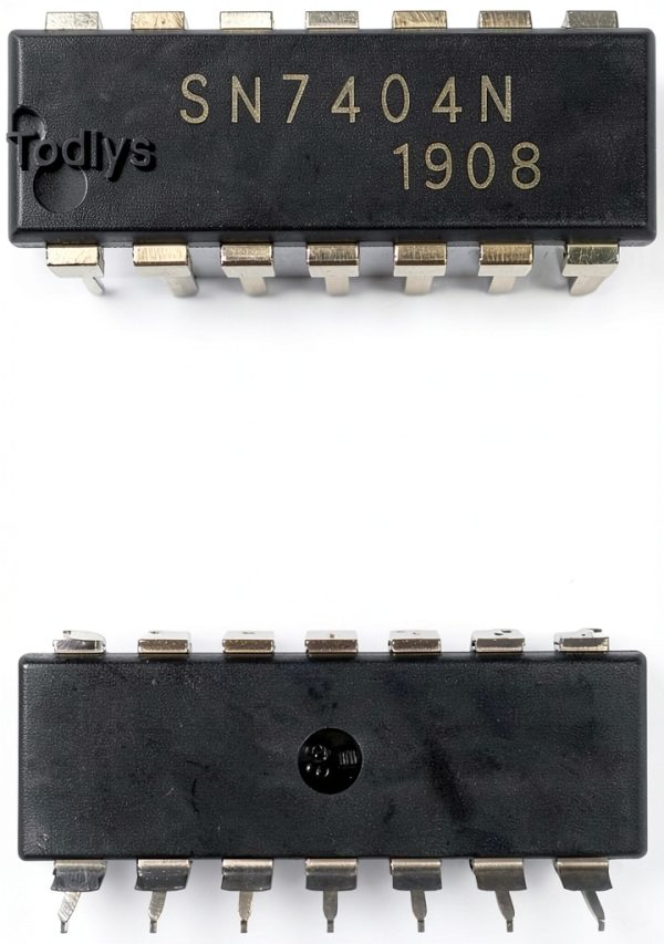 20Pcs 7404 Hex Inverter IC Chip – Todiys DIP-14 Logic Gate Pack-0