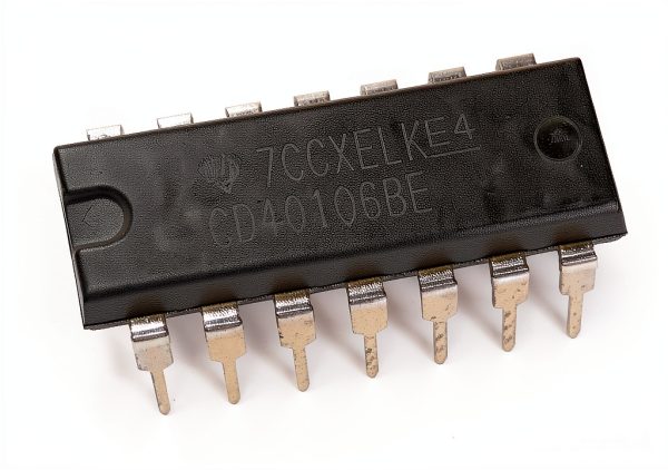 CD40106BE TI CMOS Hex Schmitt-Trigger Inverter Pack of 20 – Low Power-0